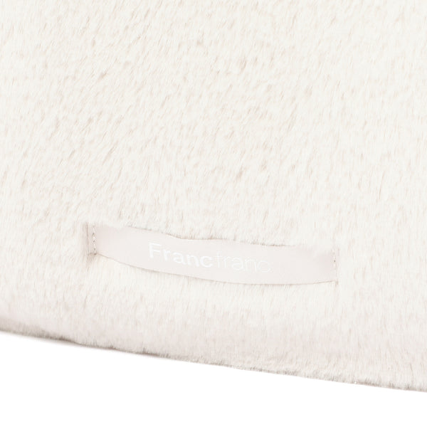 ロゴトート ファー S アイボリー