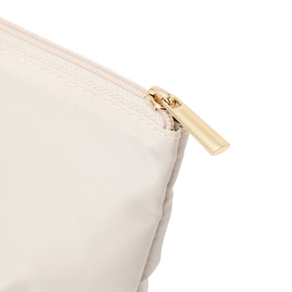 バイカラーサテン 2WAY キャリーオントート ミント×アイボリー