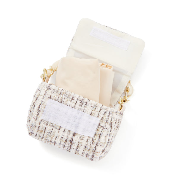 【限定カラー】バッグチャームエコバッグ バッグ ホワイト