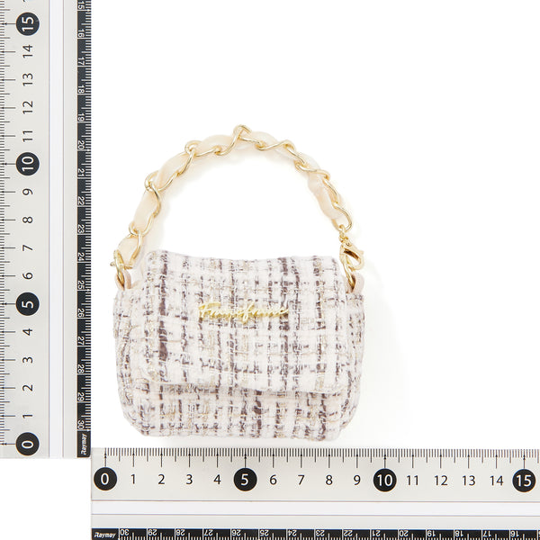 【限定カラー】バッグチャームエコバッグ バッグ ホワイト