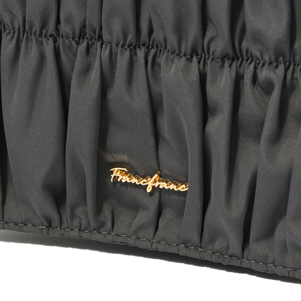 クラシックフラワー トラベルサコッシュ ダークグレー