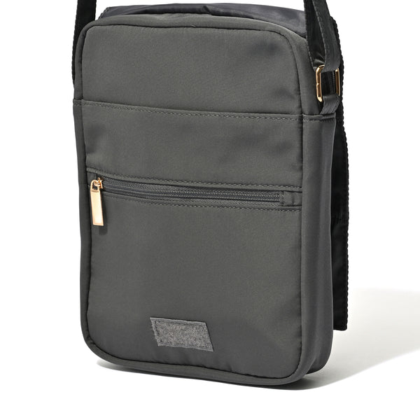 クラシックフラワー トラベルサコッシュ ダークグレー