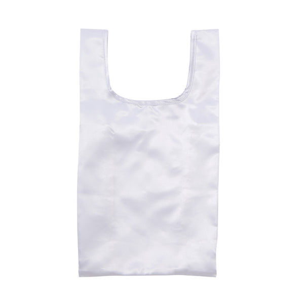 バッグチャームエコバッグ ハードタイプ ハート シルバー