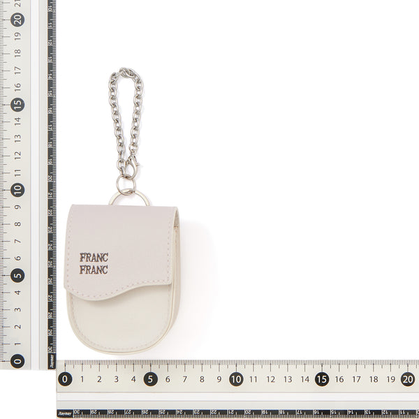 バッグチャームエコバッグ バイカラーウェーブ グレー | Francfranc