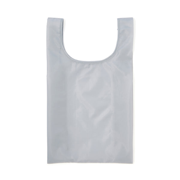 バッグチャームエコバッグ リボン シルバー