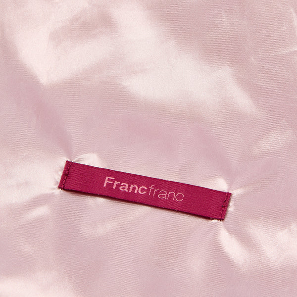 撥水サテン レインカバーエコバッグ ピンク