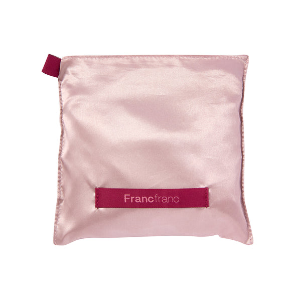 撥水サテン レインカバーエコバッグ ピンク