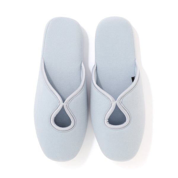 ウレタンソール スウェットルームシューズ ブルー