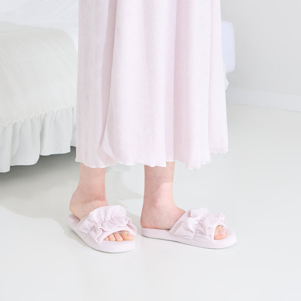 キシリトール加工 パイルルームシューズ ラベンダー