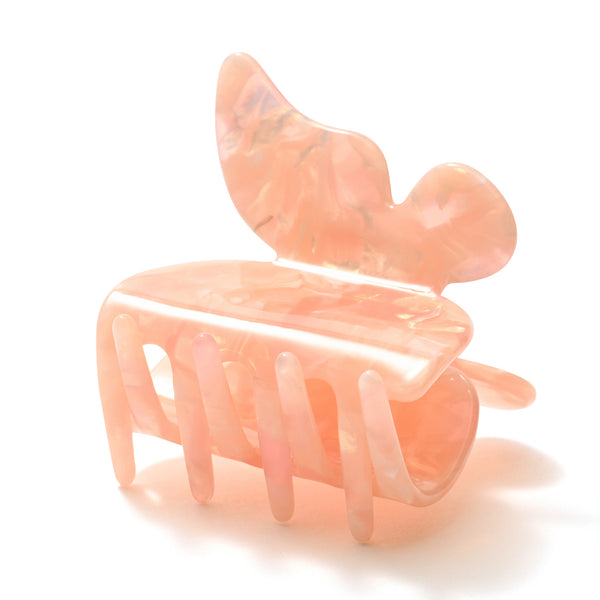 バタフライ ヘアクリップ オレンジ