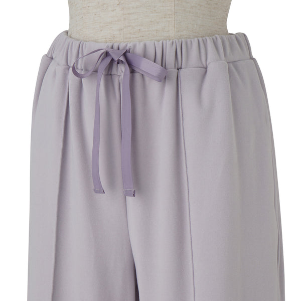 吸放湿加工 ストレッチスウェット ルームウェア ライトパープル