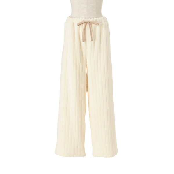 ウォームフリース ルームウェア アイボリー