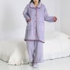 ウォームフリース ルームウェア ライトパープル