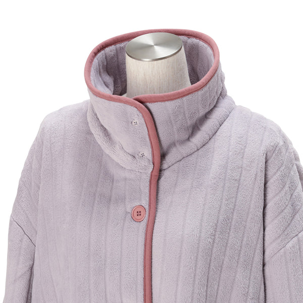ウォームフリース ルームウェア ライトパープル