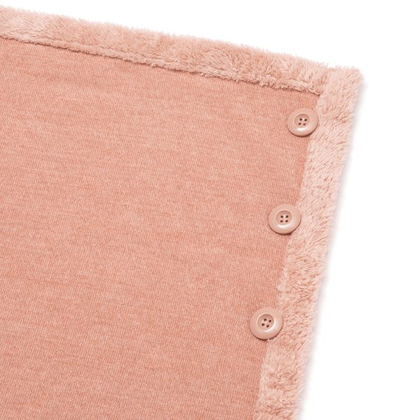 リバーシブルウォームフリース 4WAYポンチョ S ピンク