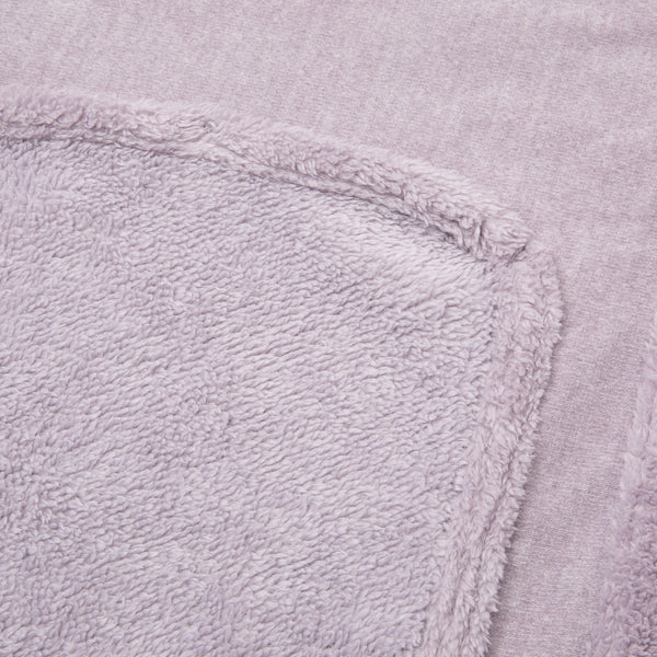 リバーシブルウォームフリース 4WAYポンチョ S グレー