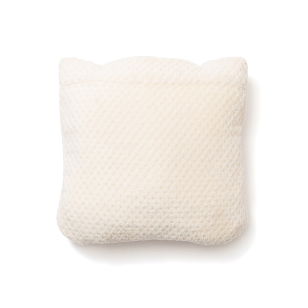 リバーシブルウォームフリース 4WAYポンチョ L アイボリー