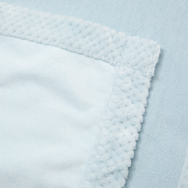 リバーシブルウォームフリース 4WAYポンチョ L ライトブルー