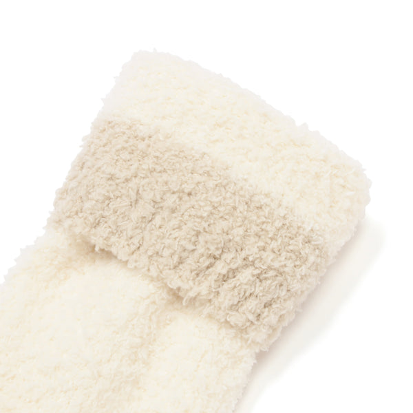 もちもちニット ハンドウォーマー アイボリー