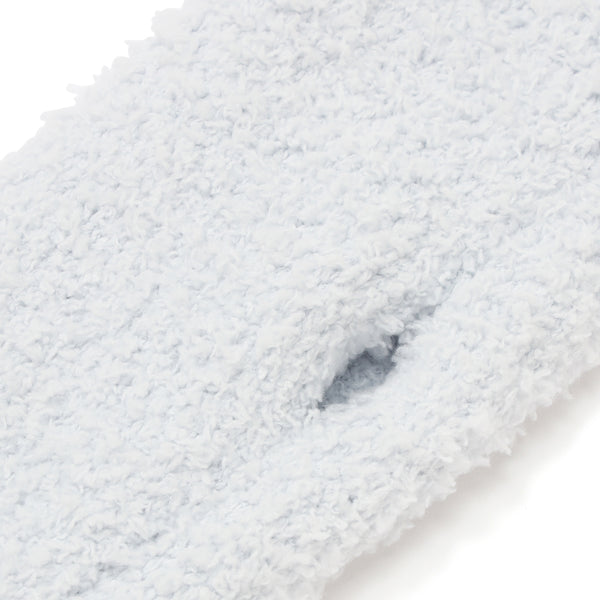 もちもちニット ハンドウォーマー ライトブルー