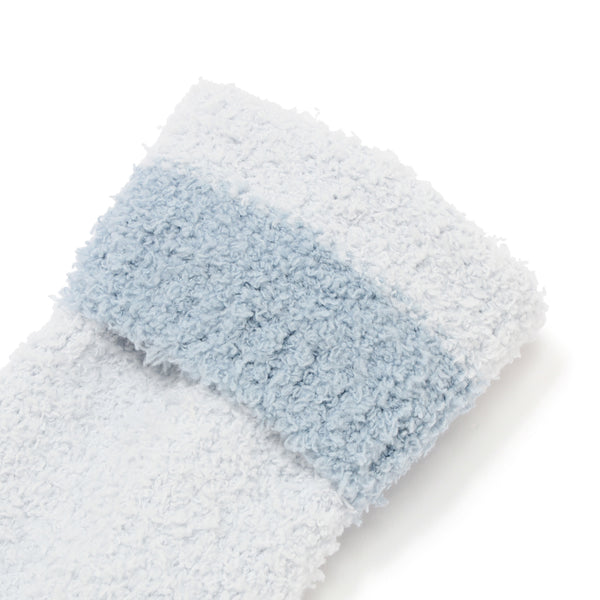 もちもちニット ハンドウォーマー ライトブルー