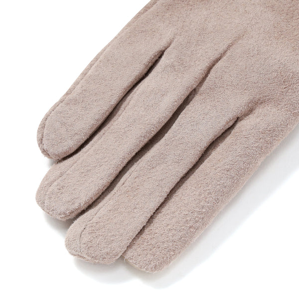 スエードグローブ ベージュ