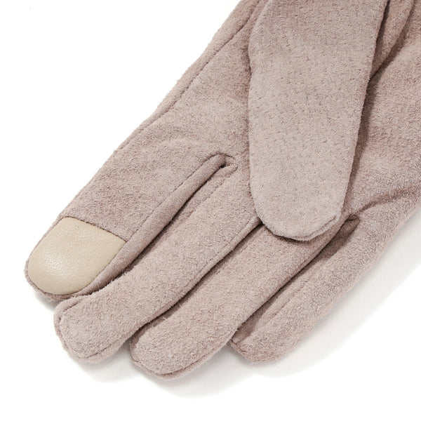 スエードグローブ ベージュ