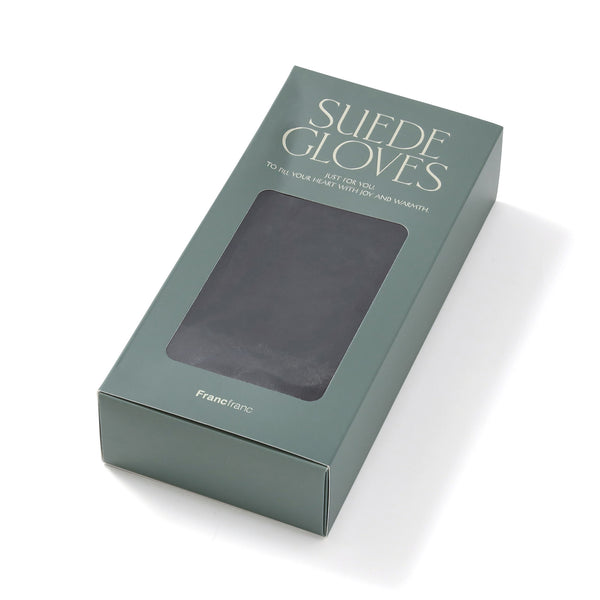 スエードグローブ ブラック