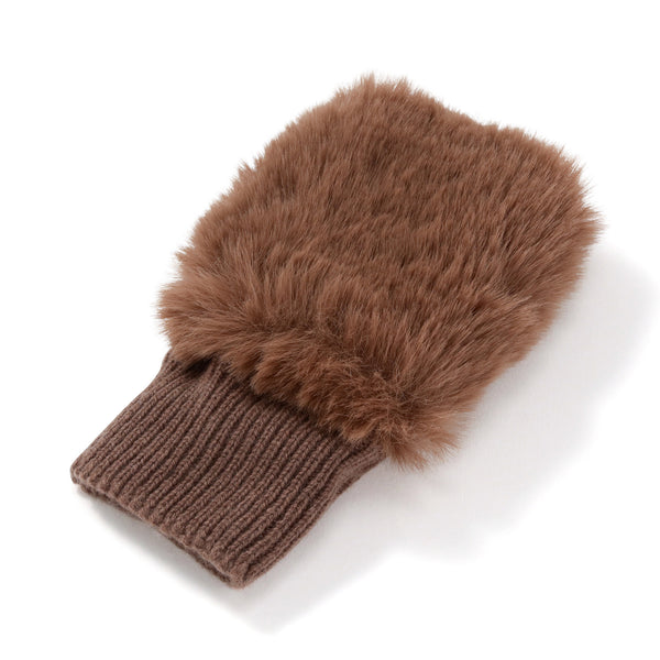 フィンガーレスグローブ ブラウン