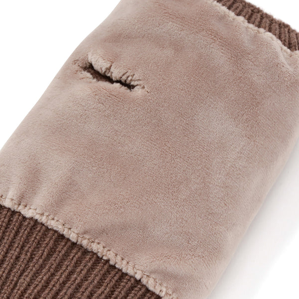 フィンガーレスグローブ ブラウン