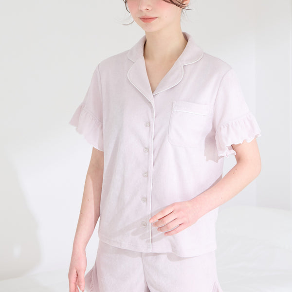 キシリトール加工 パイルパジャマ ラベンダー