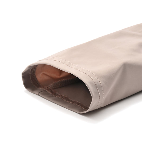 ポーチ付き プリーツカフス UVアームカバー ベージュ