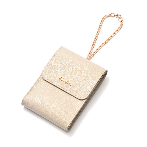 ポーチ付き プリーツカフス UVアームカバー ベージュ