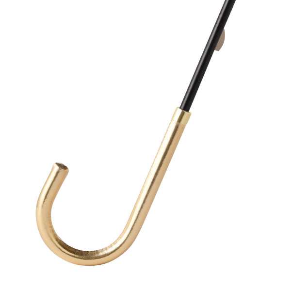 遮光 ドットグリッターヒートカット 長傘 58cm ホワイト（晴雨兼用）