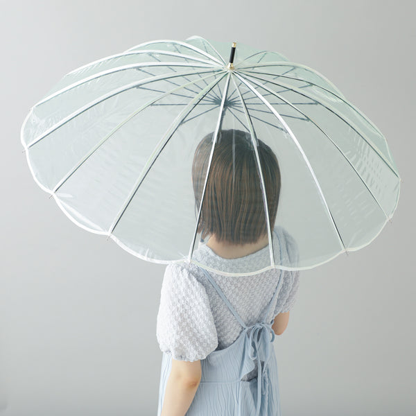 マーメイドアンブレラ 長傘 55cm ミント