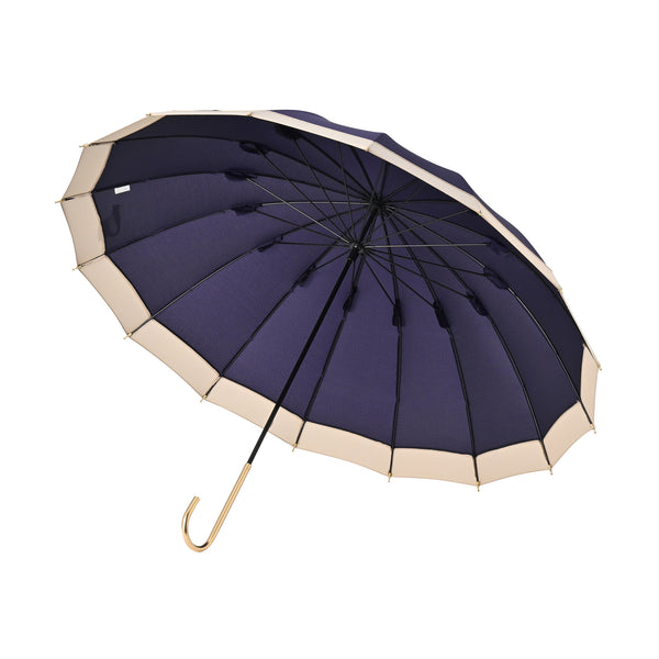 16本骨切り継ぎライン 長傘 54cm ネイビー | Francfranc（フランフラン