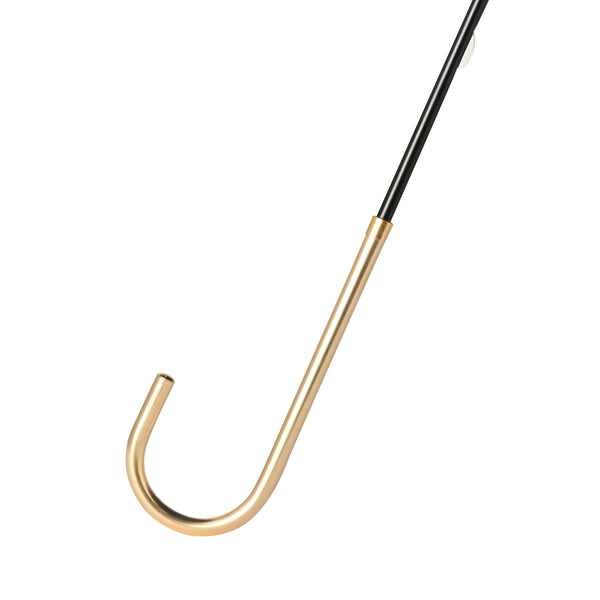 16本骨ソリッド 長傘 55cm グレー
