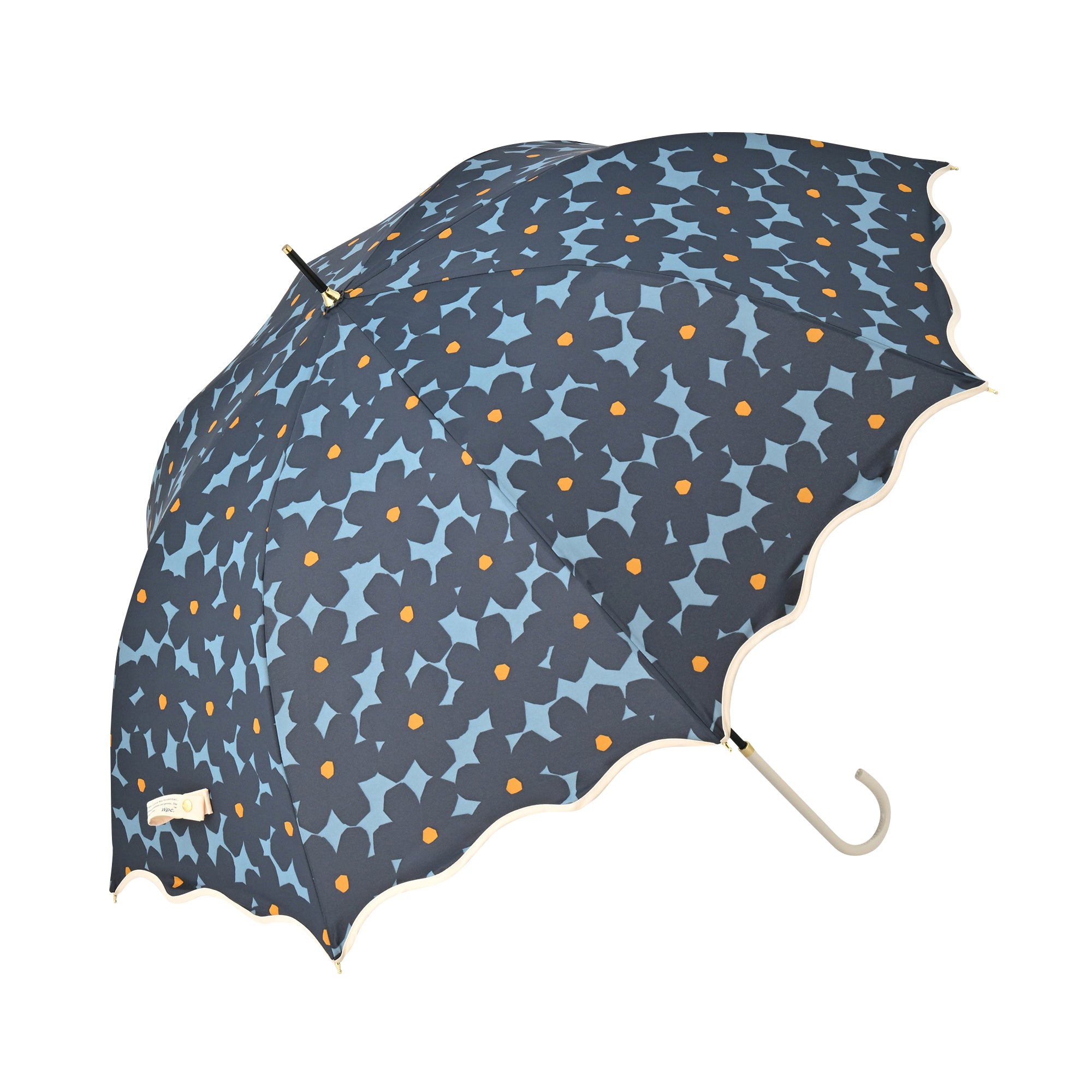 フロラージュ 長傘 58cm ネイビー