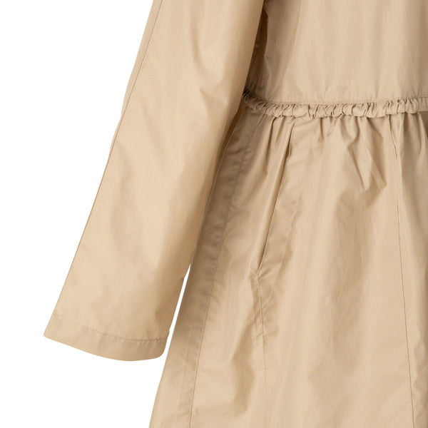 モッズギャザーコート ベージュ