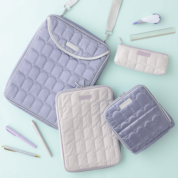 アーチキルト PCケース 13～14インチ ブルーグレー