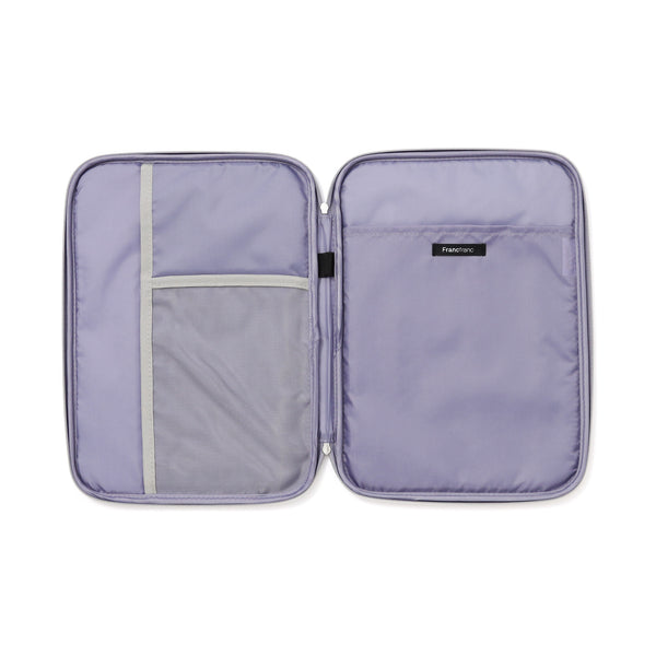 アーチキルト タブレットケース ブルーグレー