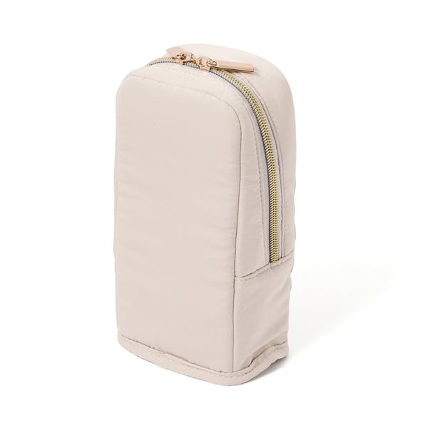 ギャザー ペン＆スマホスタンドポーチ ライトピンク