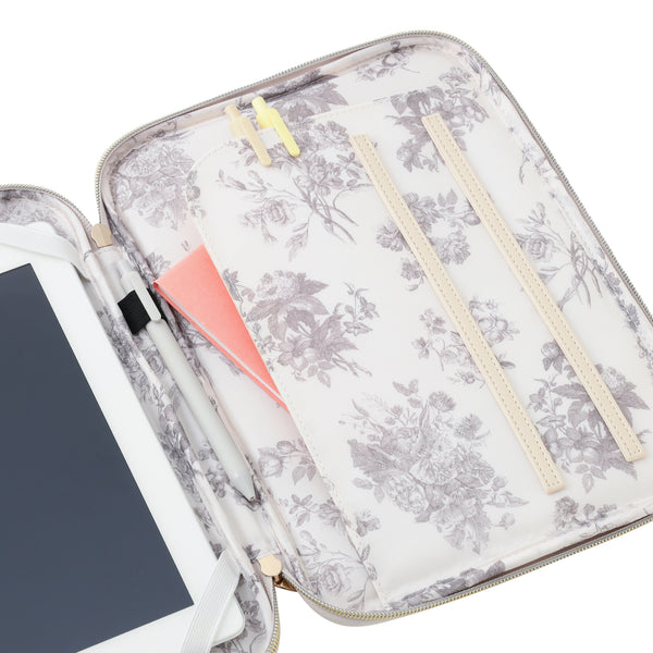 ギャザー タブレットケース 2 ダークグレー