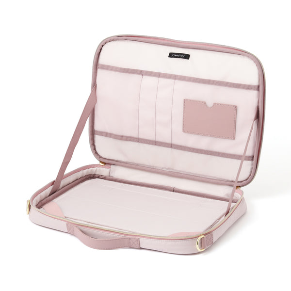 ノーブルキルト PCケース 13～14インチ ライトピンク