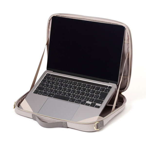 ノーブルキルト PCケース 13～14インチ ベージュ