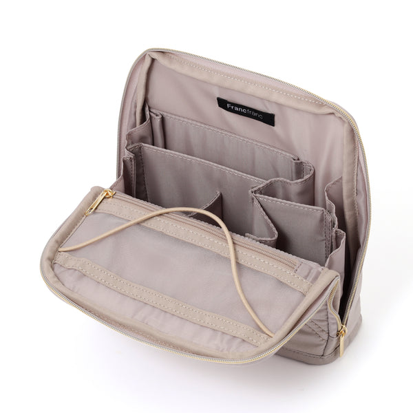 ノーブルキルト ツールペンスタンドポーチ ベージュ