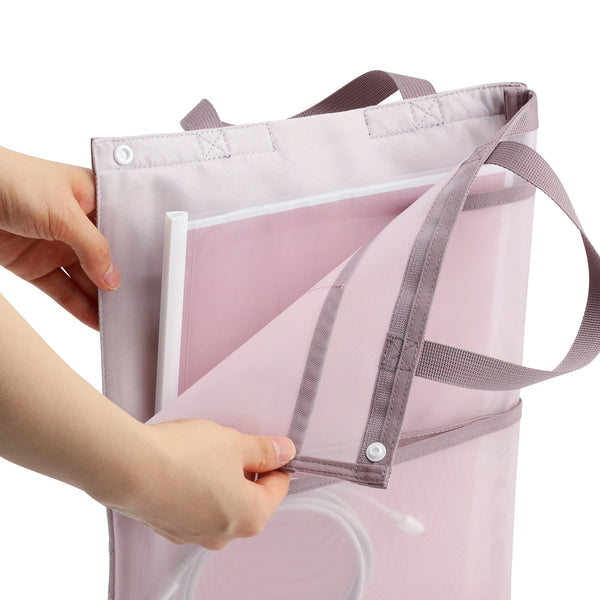 ノーブルキルト バッグインバッグ ライトピンク