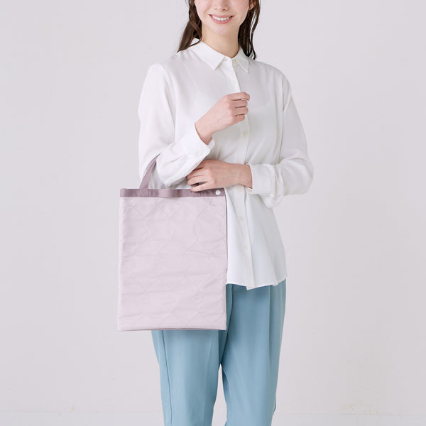 ノーブルキルト バッグインバッグ ライトピンク