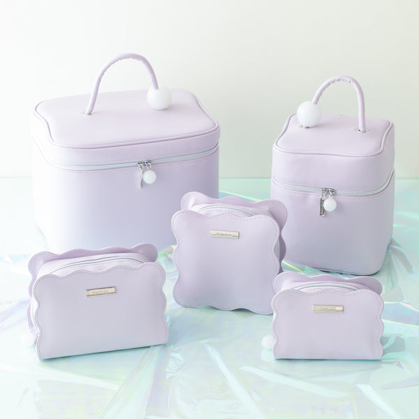 ウェーブシェイプ スタンドポーチ S ライトパープル