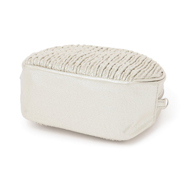 シャイニーホイル ポーチ S シルバー